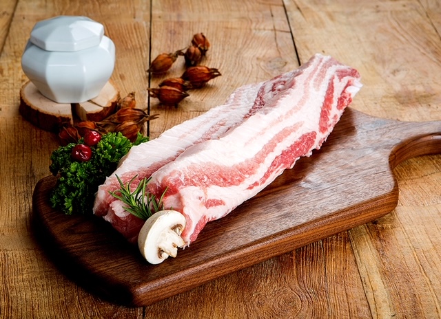 한돈 숙성 통 삼겹살 (170g)