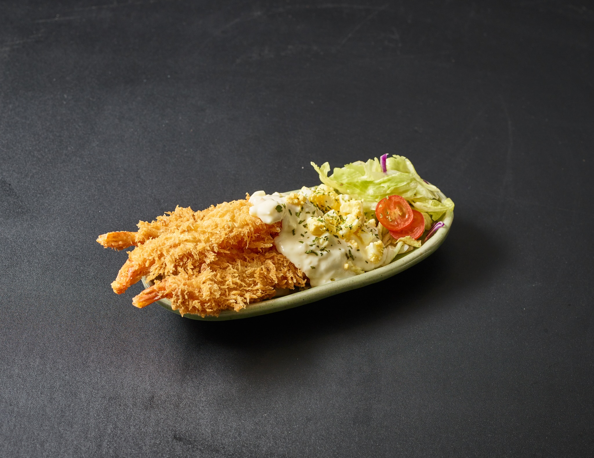 직접만든 새우튀김 (3pcs)