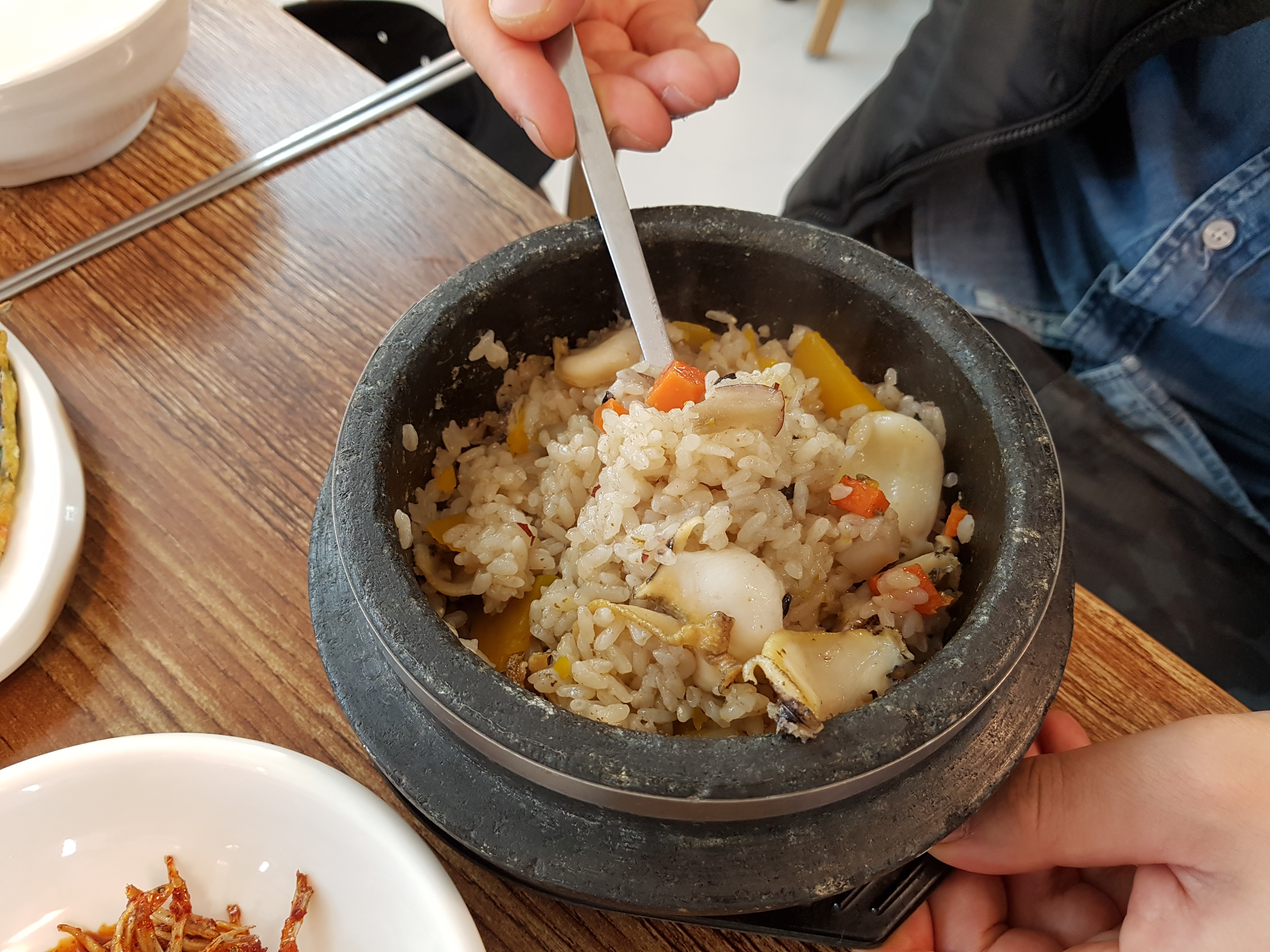 전복돌솥밥 세트 (해물전, 생선구이, 전복돌솥밥)