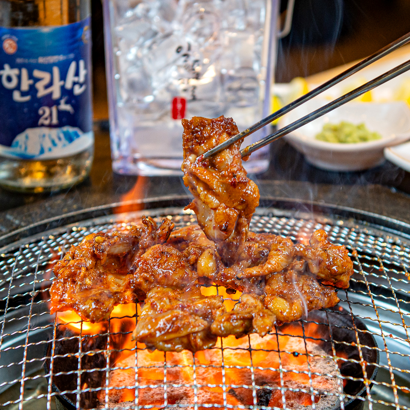 매콤 꼬들 닭 안창살