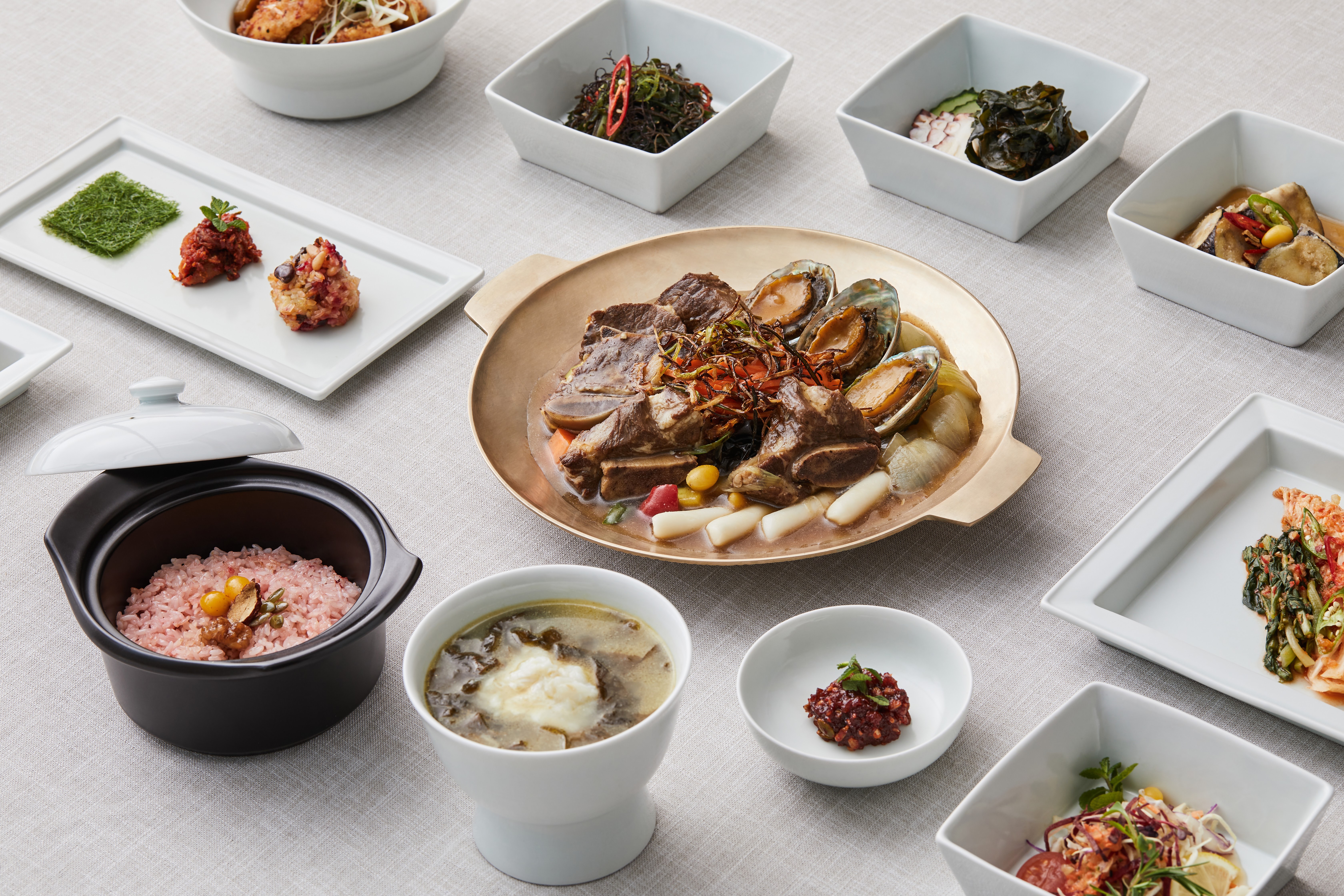 전복 소갈비찜+보리굴비 한상set (2-3인 set)