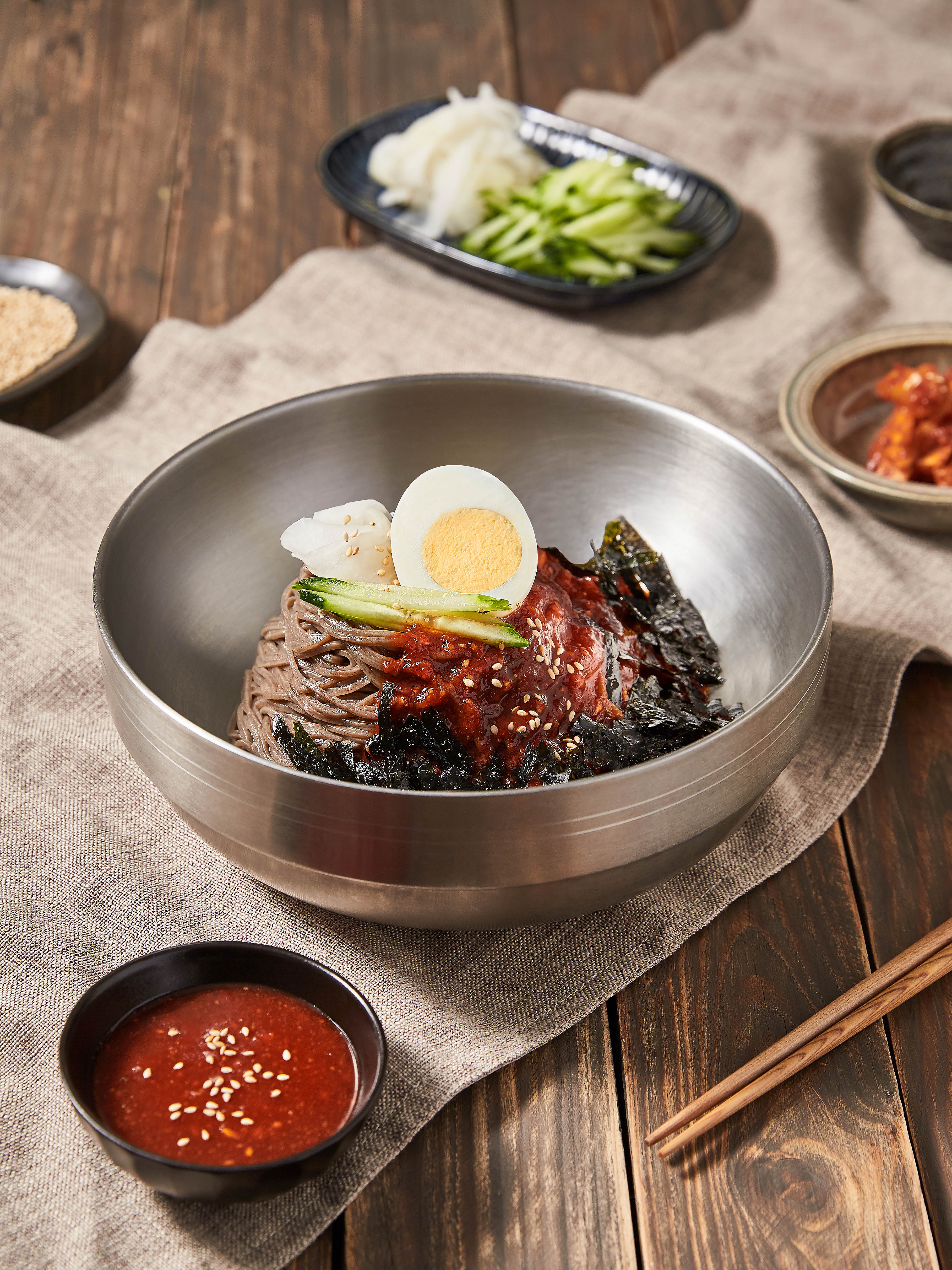 비빔막국수