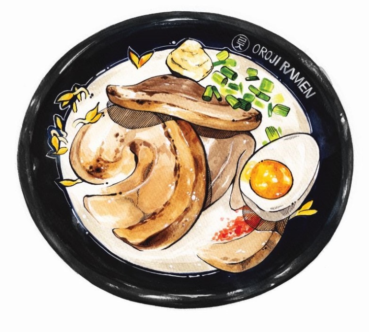 오로지라멘 종각본점