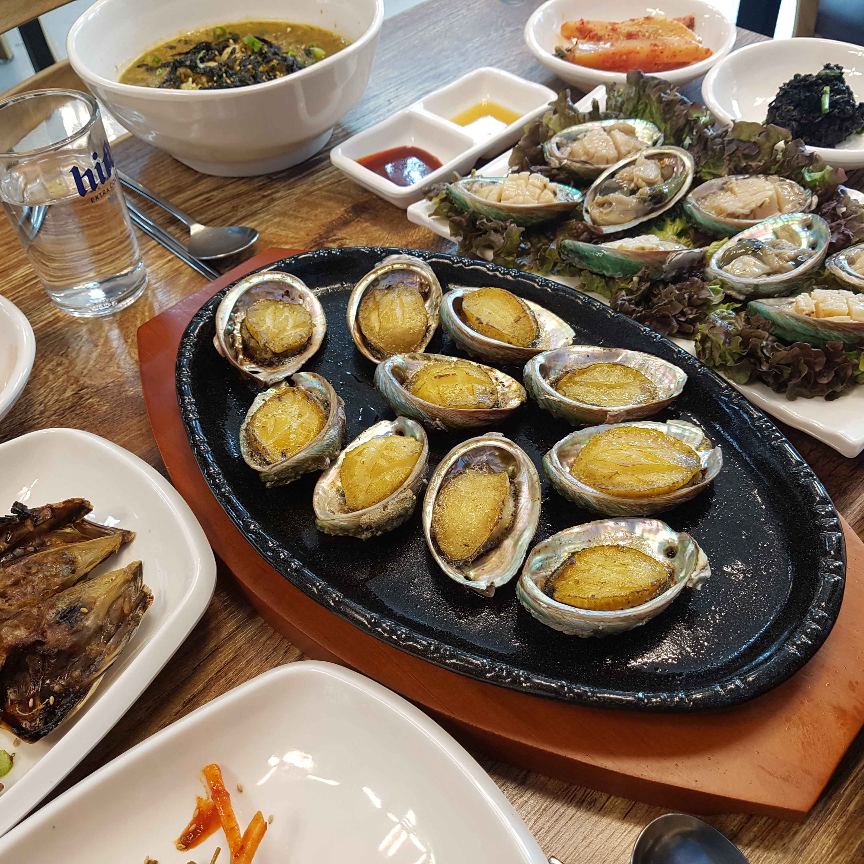 전복버터구이