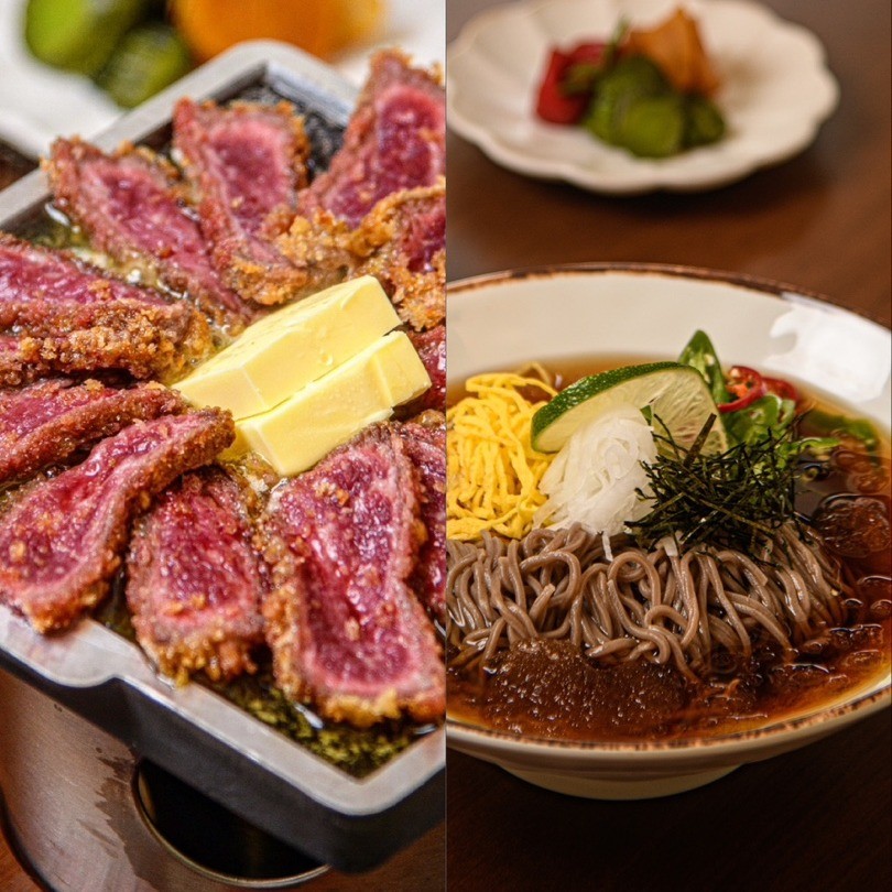 세트1(버터 규카츠스몰,땡초소바,음료2)
