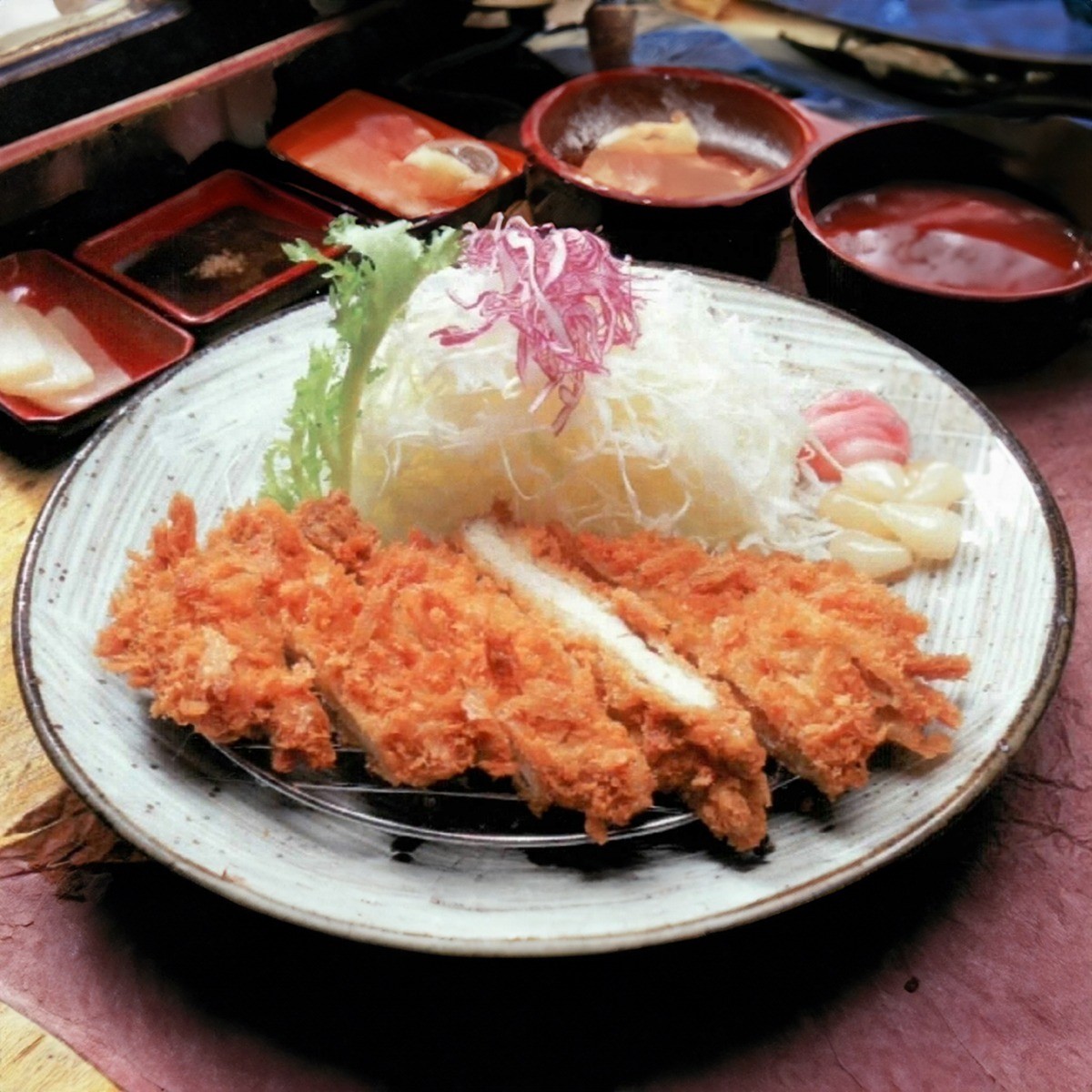 로스까스 정식