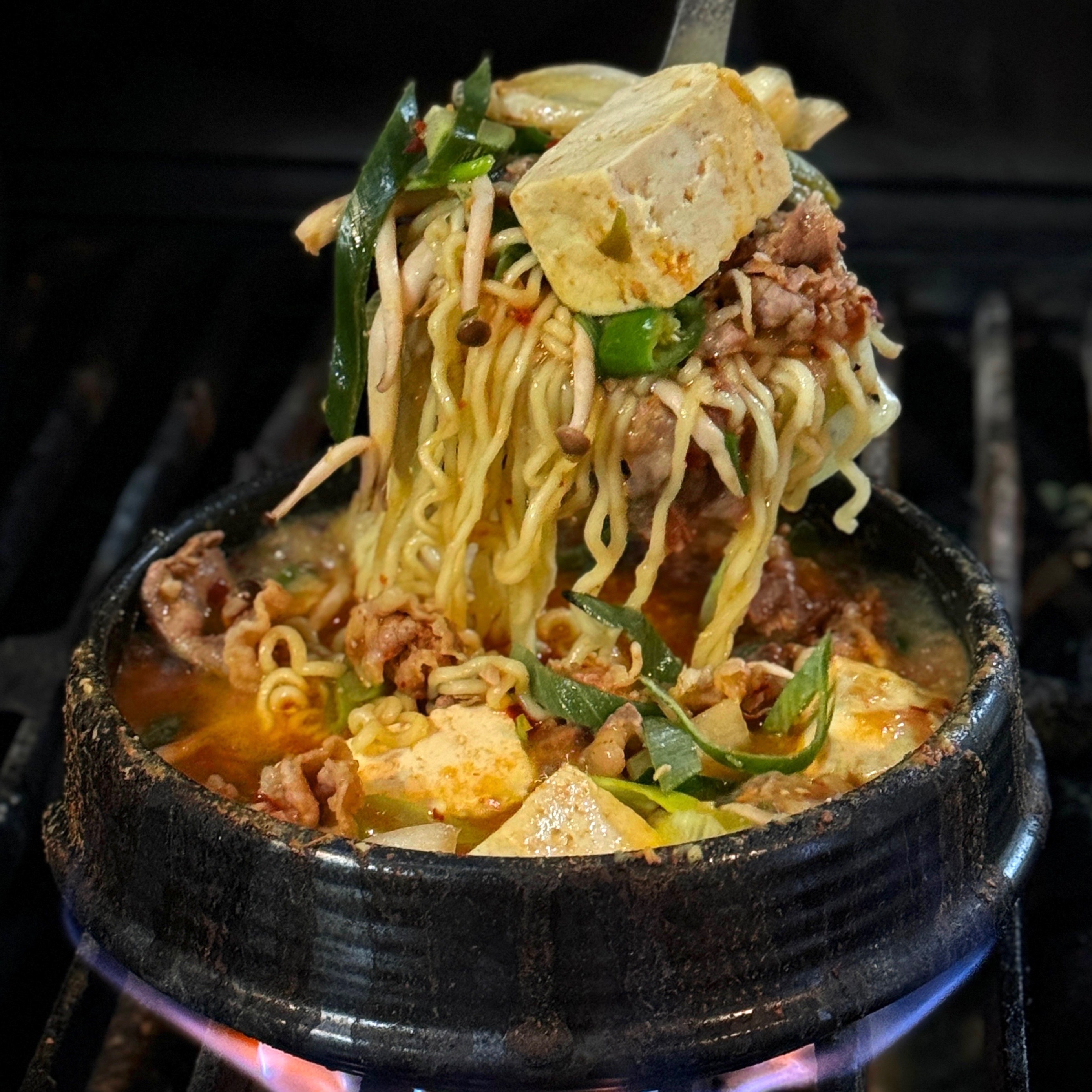 차돌된장라면