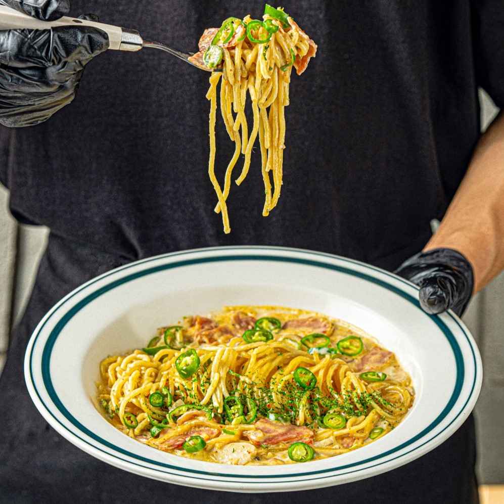 땡초 크림 파스타