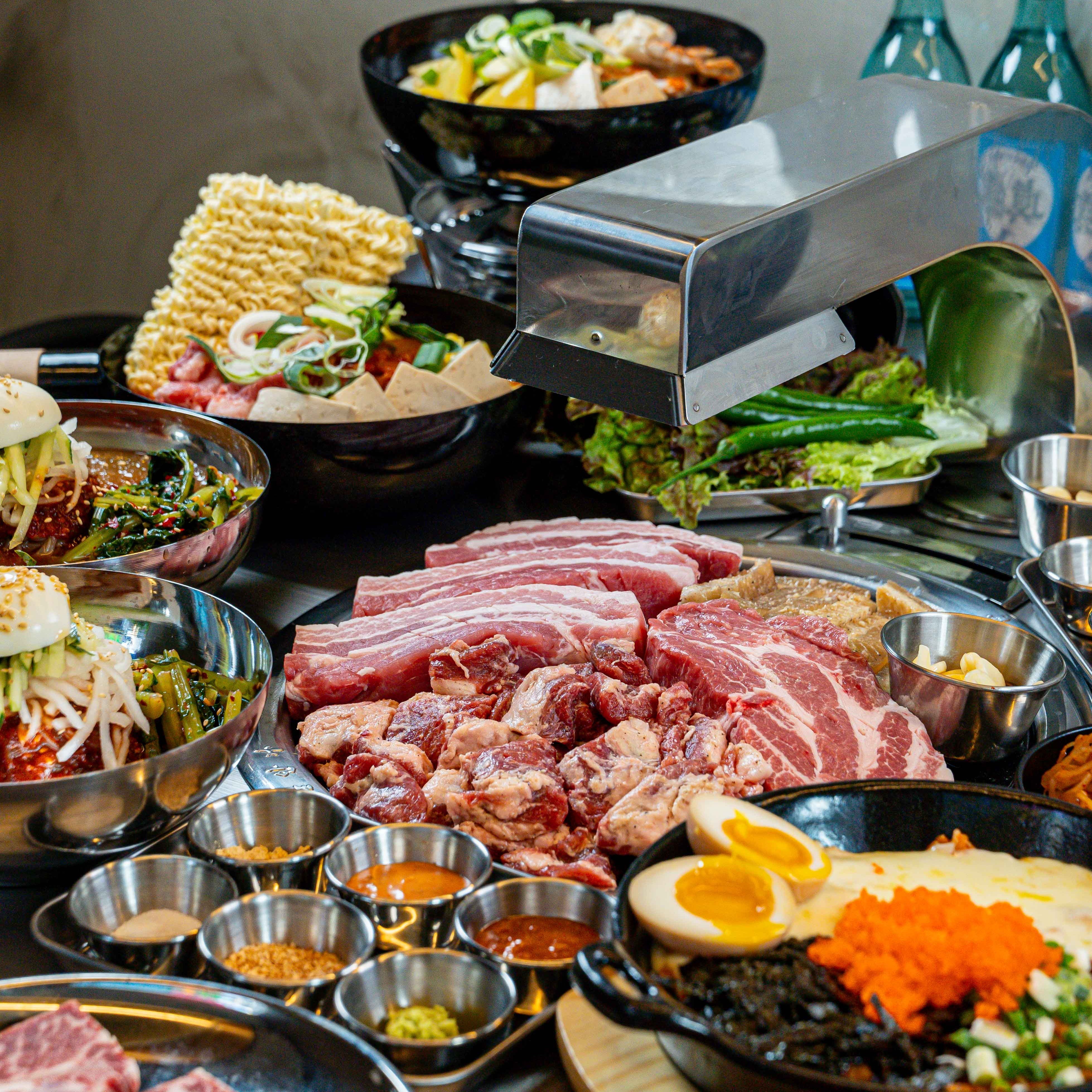 돼지갈비세트