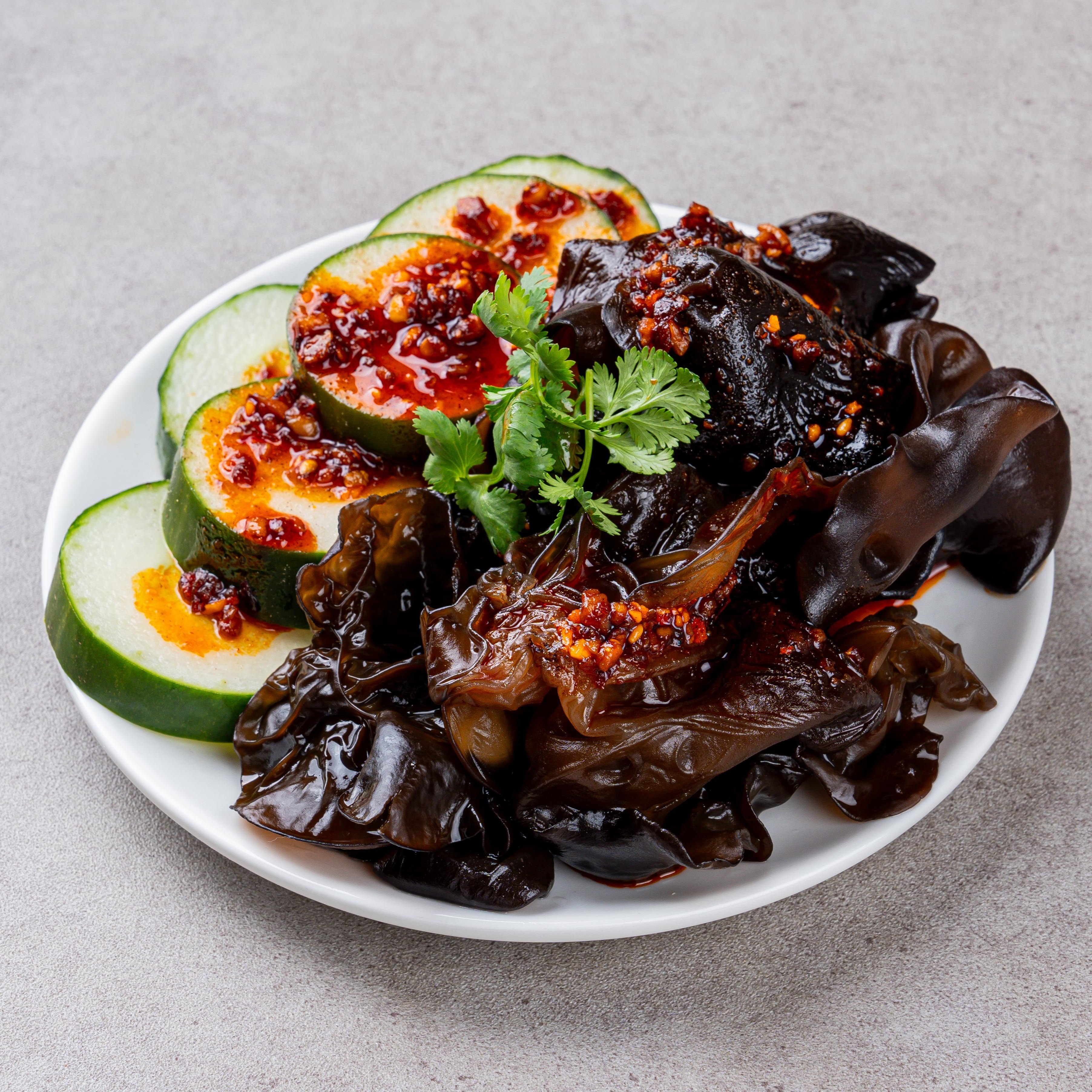 사천식오이목이냉채