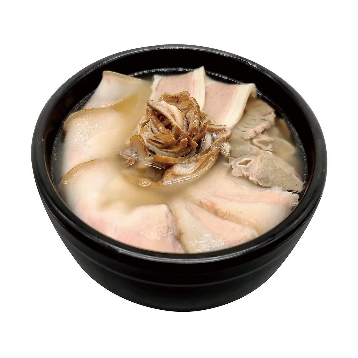 1. (맑은)엄용백 극상 돼지국밥