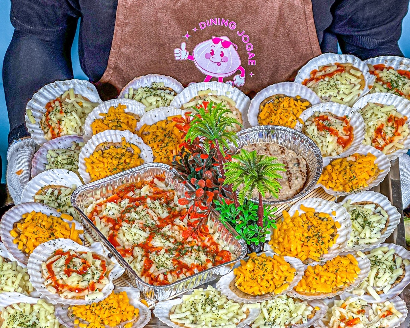 가리비 구이 (중)