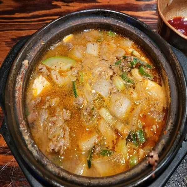 차돌박이 된장찌개
