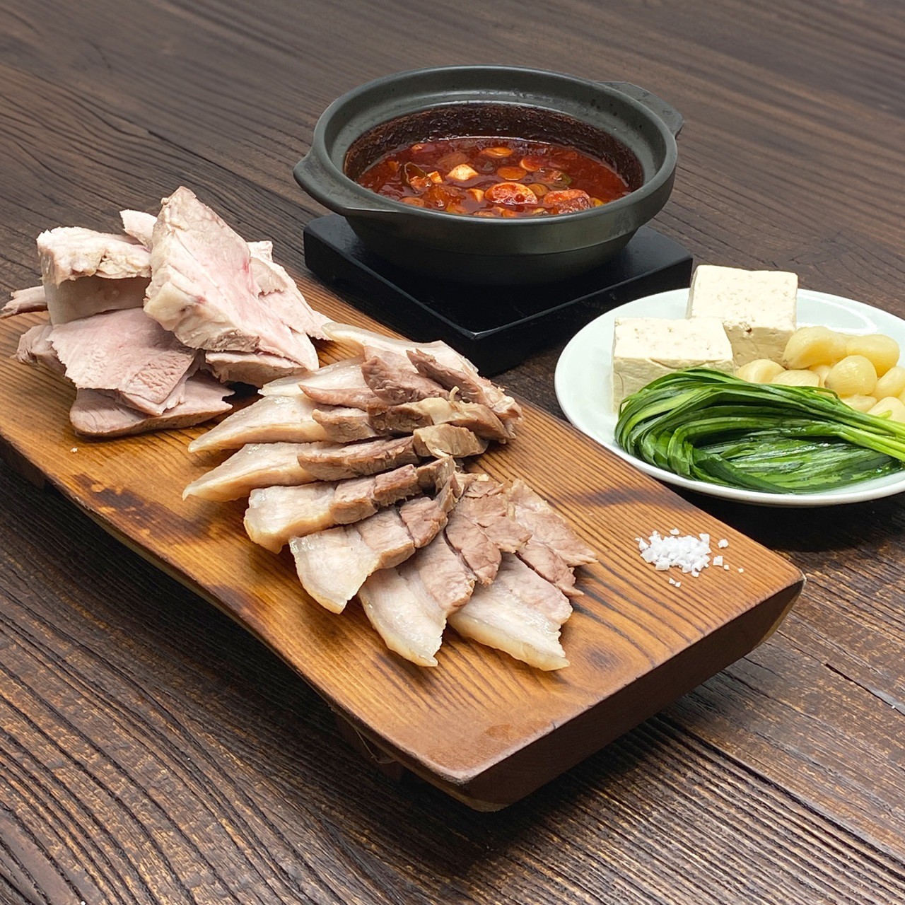 돼지수육과 멜조림 (중)