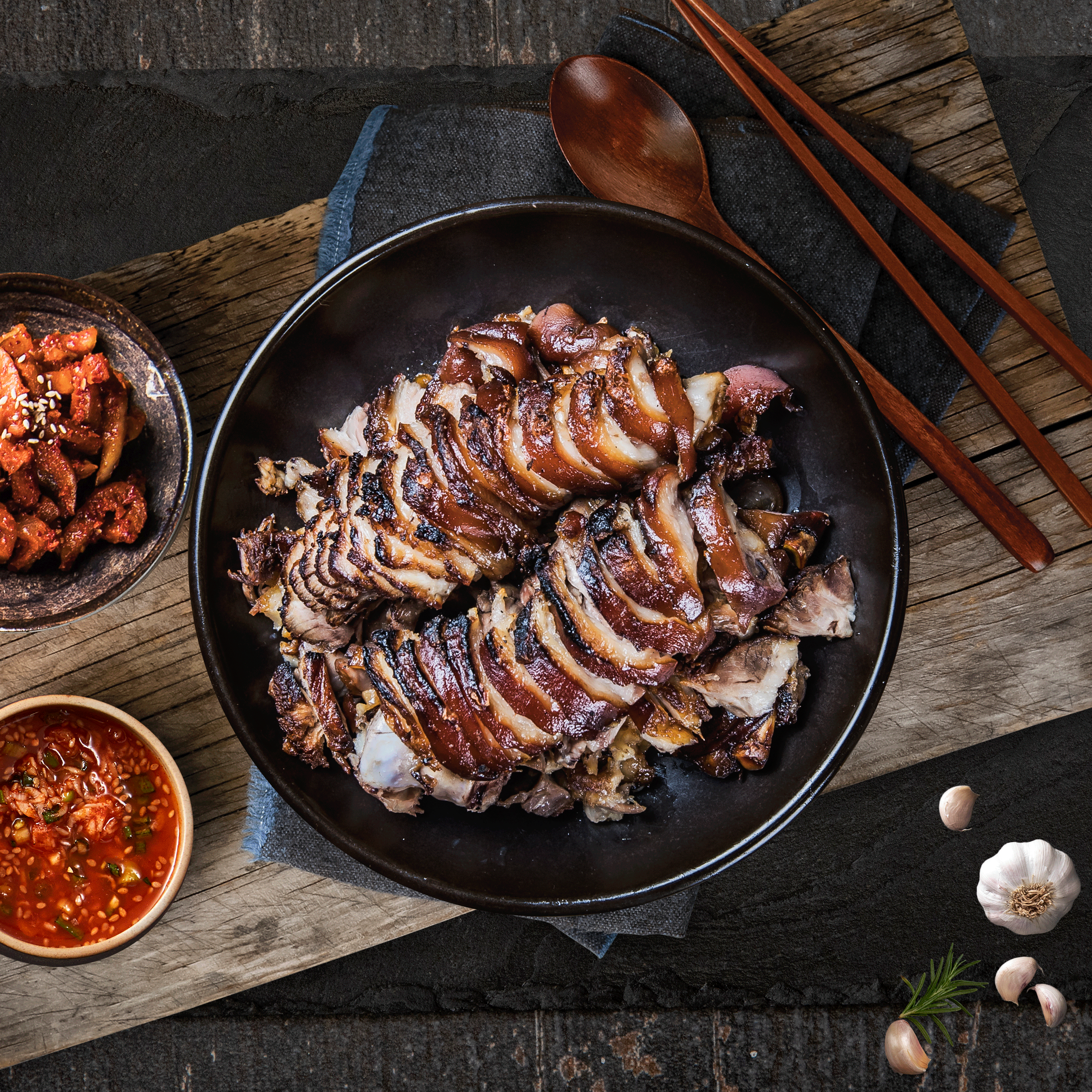 화덕족발 또는 화덕보쌈