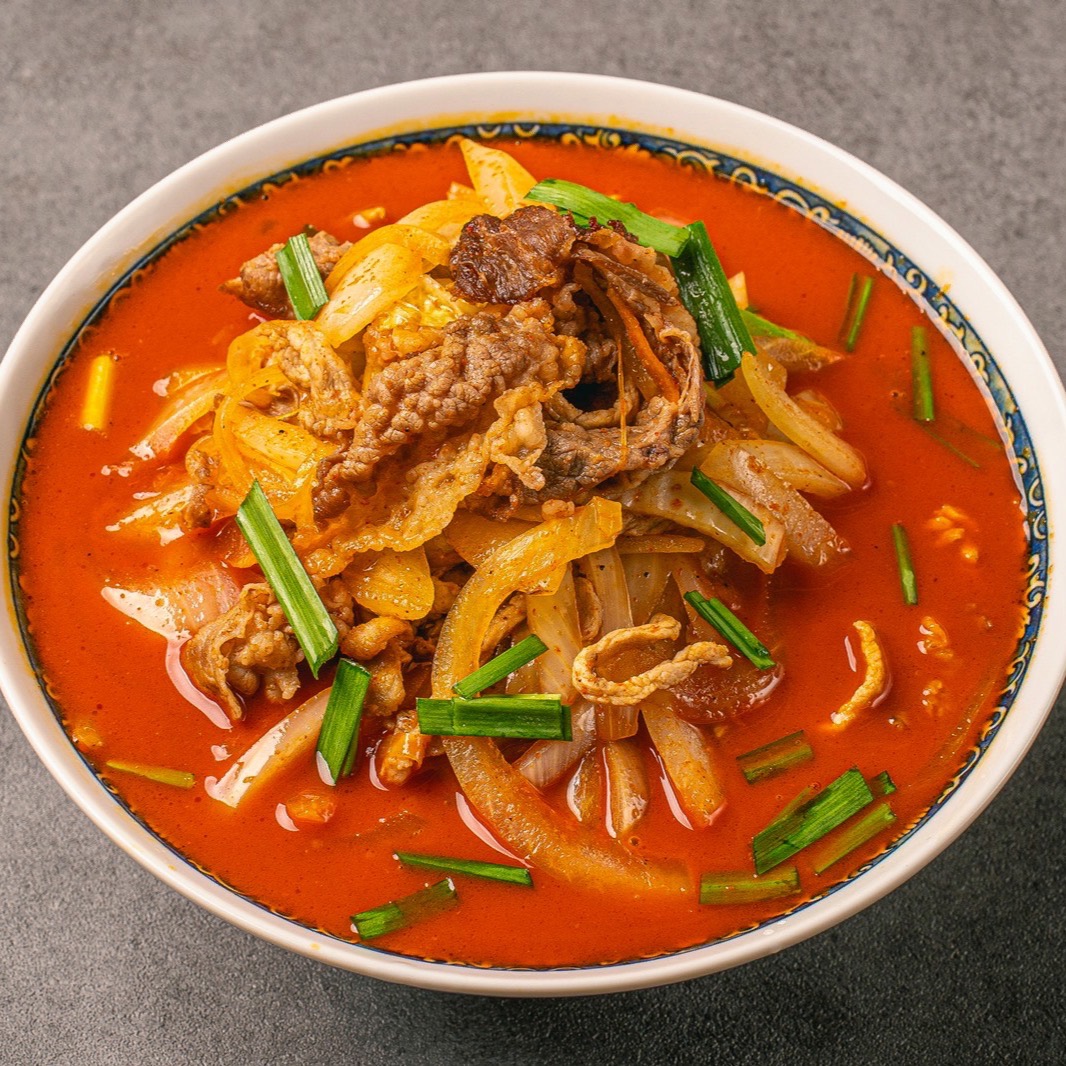 차돌박이짬뽕면