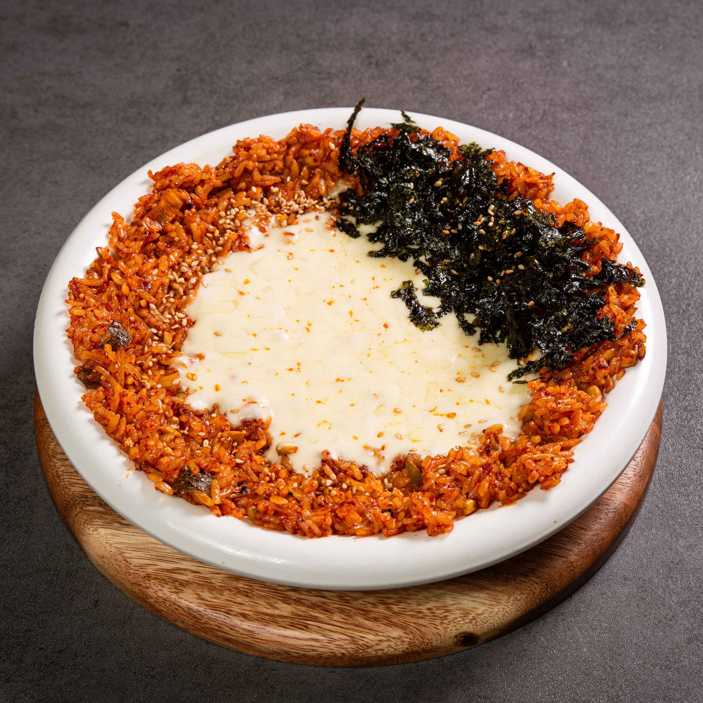 누룽 치즈 볶음밥