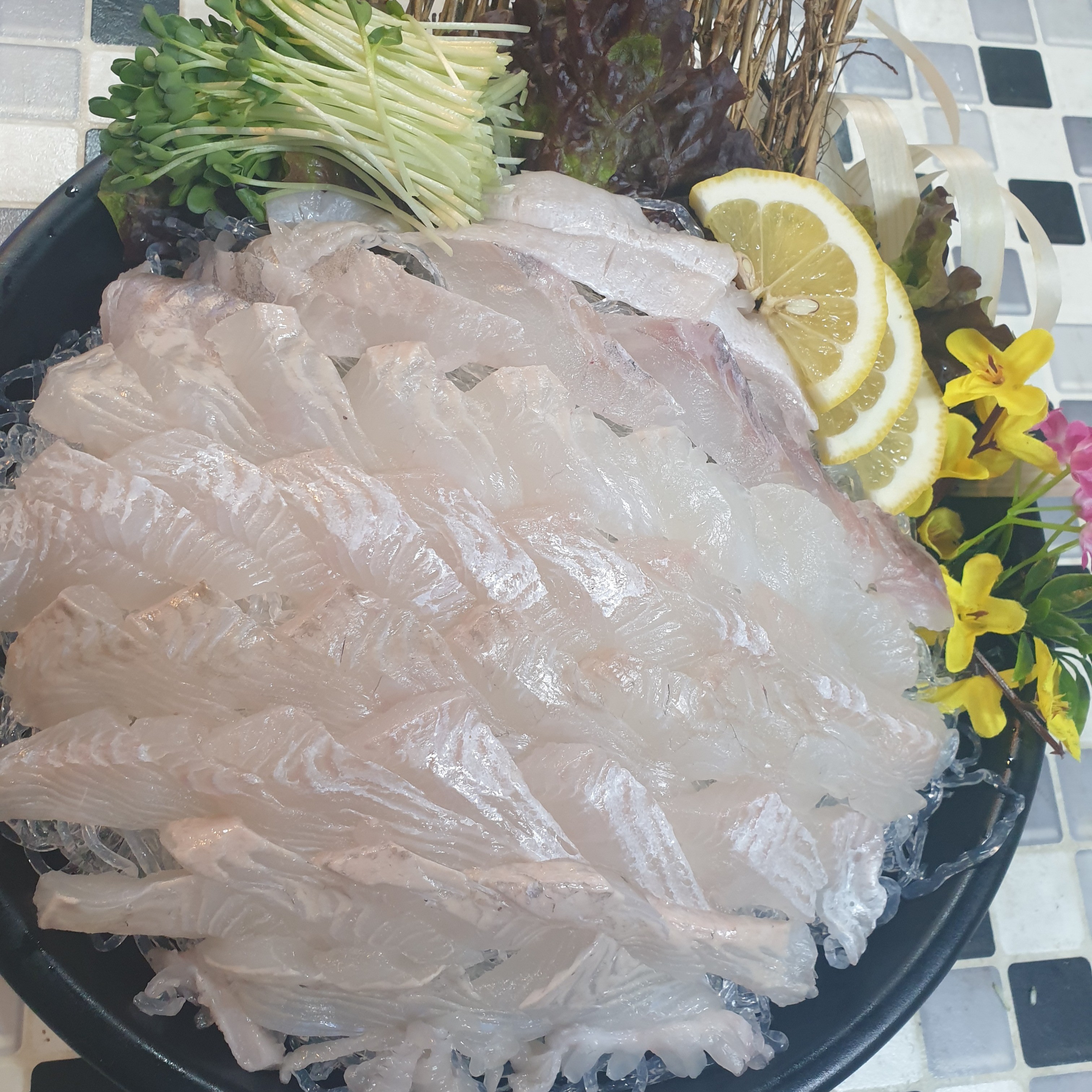 광어+도다리(회)