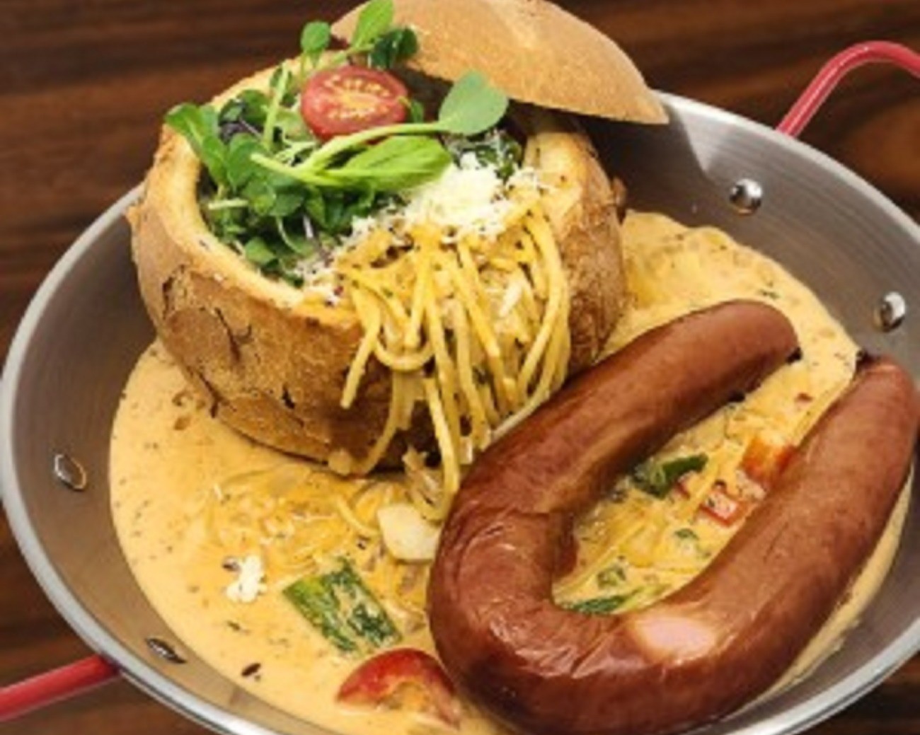 킬바사 빠네 파스타