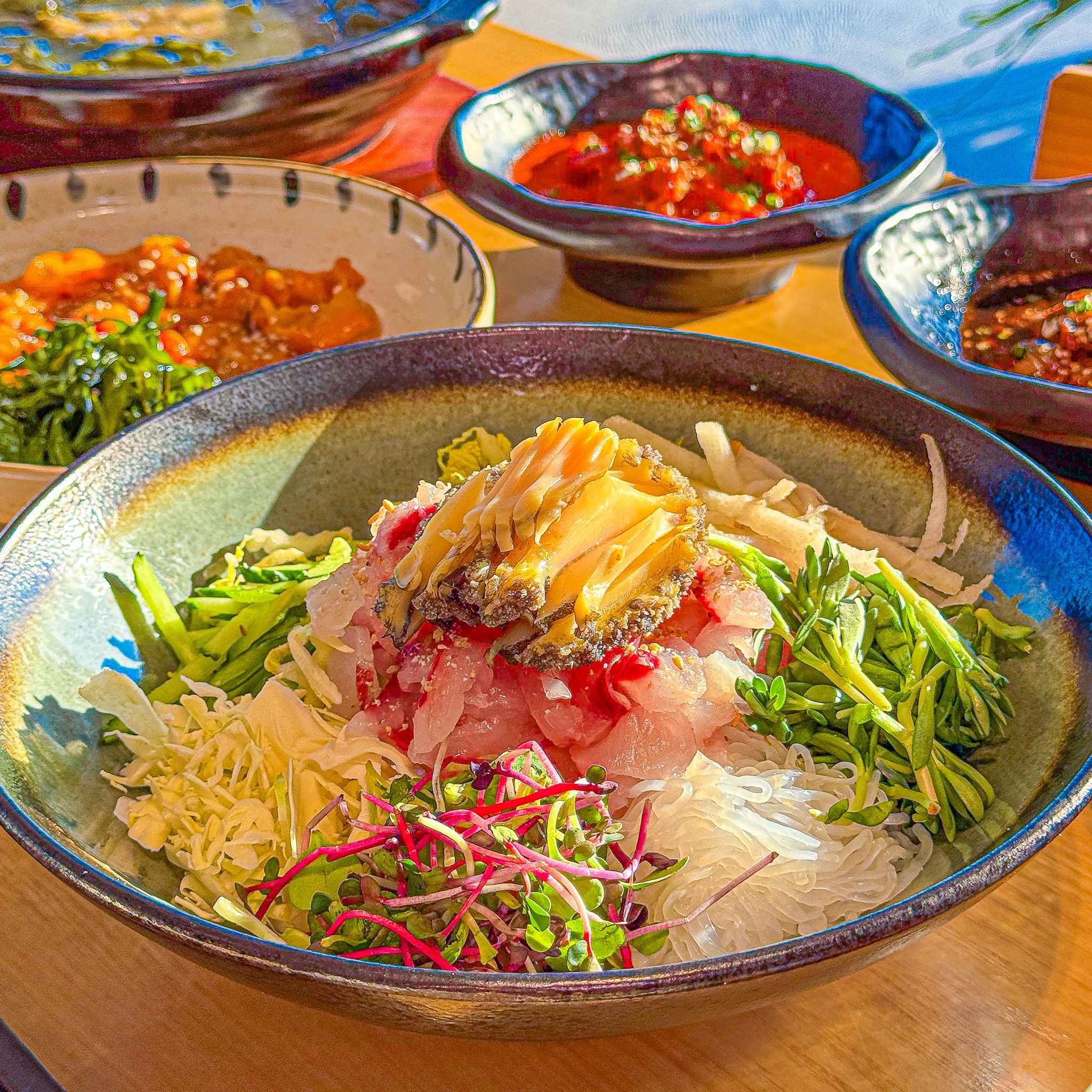 전복물회밥상