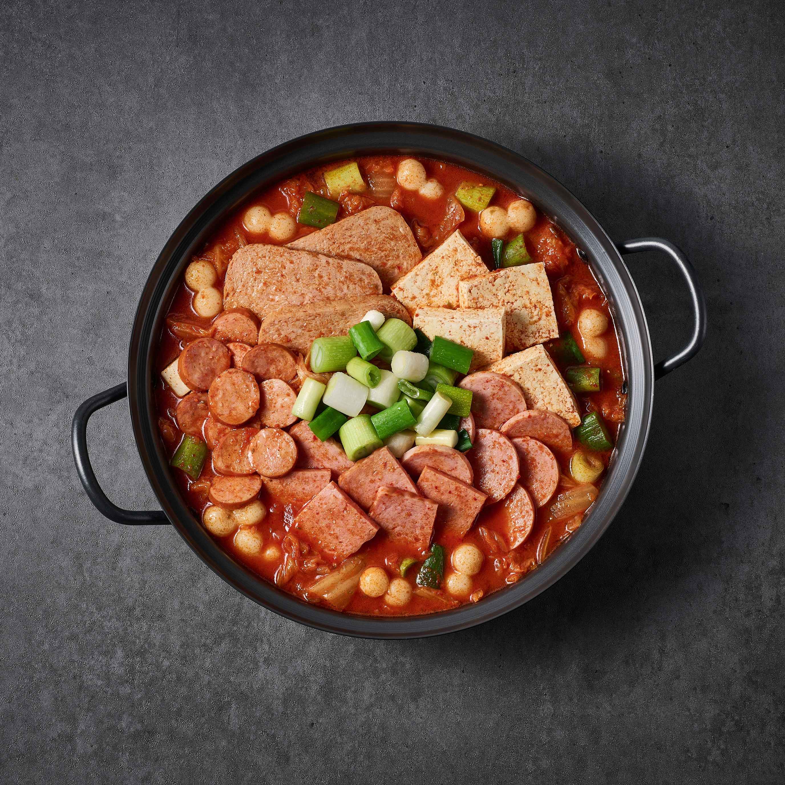 부대찌개(햄김치찌개)(1인분,밥포함)