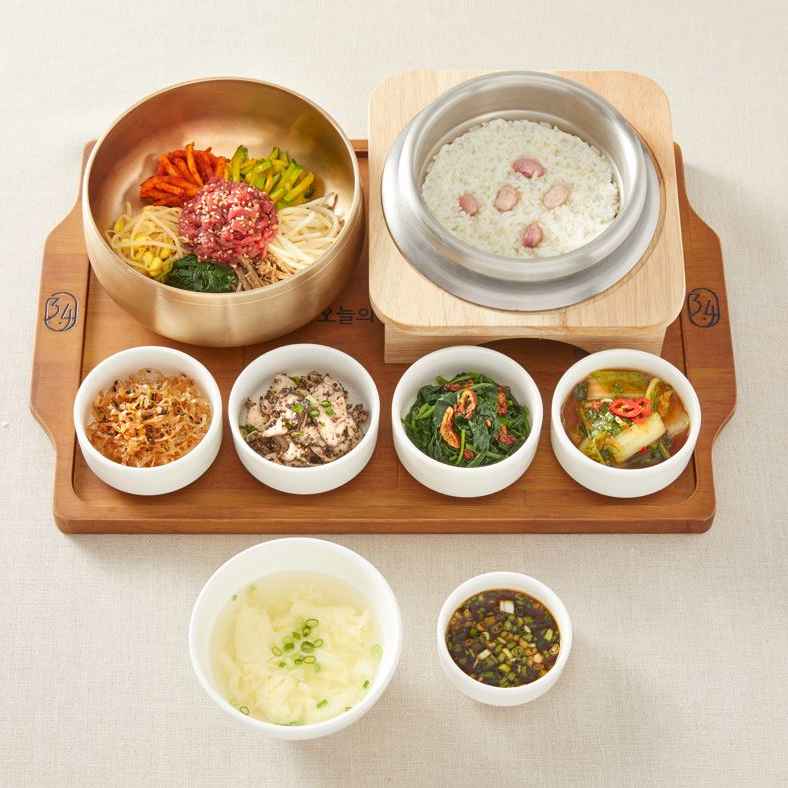 육회꽃 한상