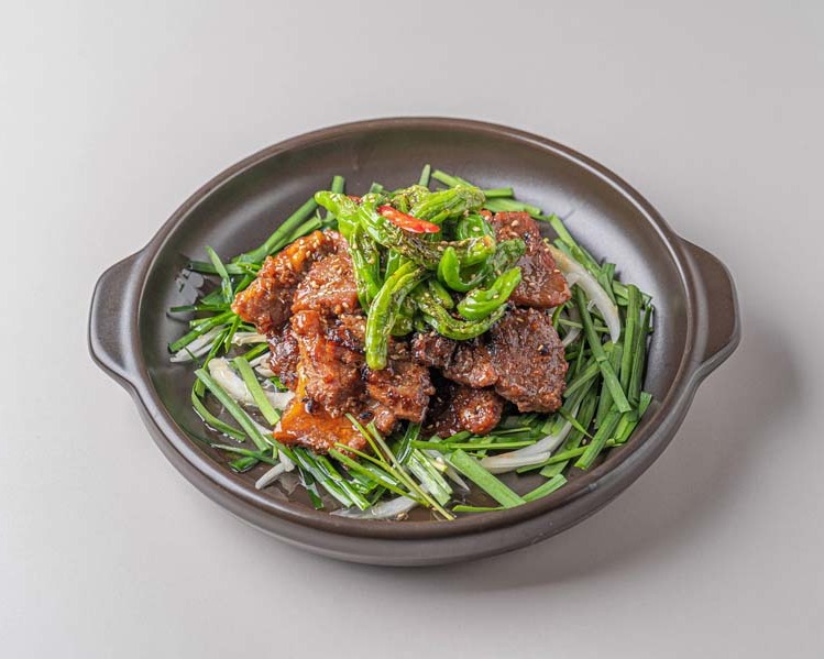 칼집 돼지 갈비