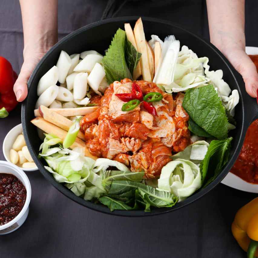 철판 닭갈비