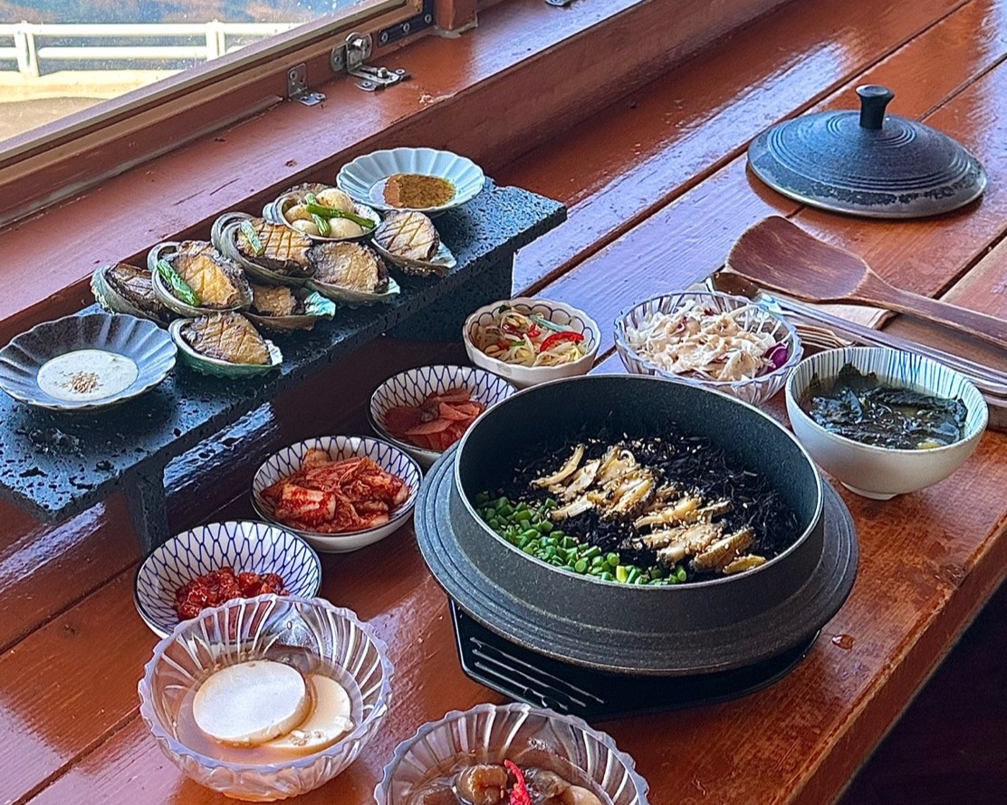 전복 톳밥 정식(2~3인분)