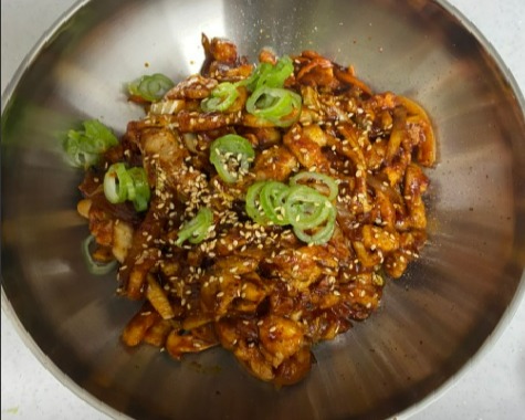 제육면