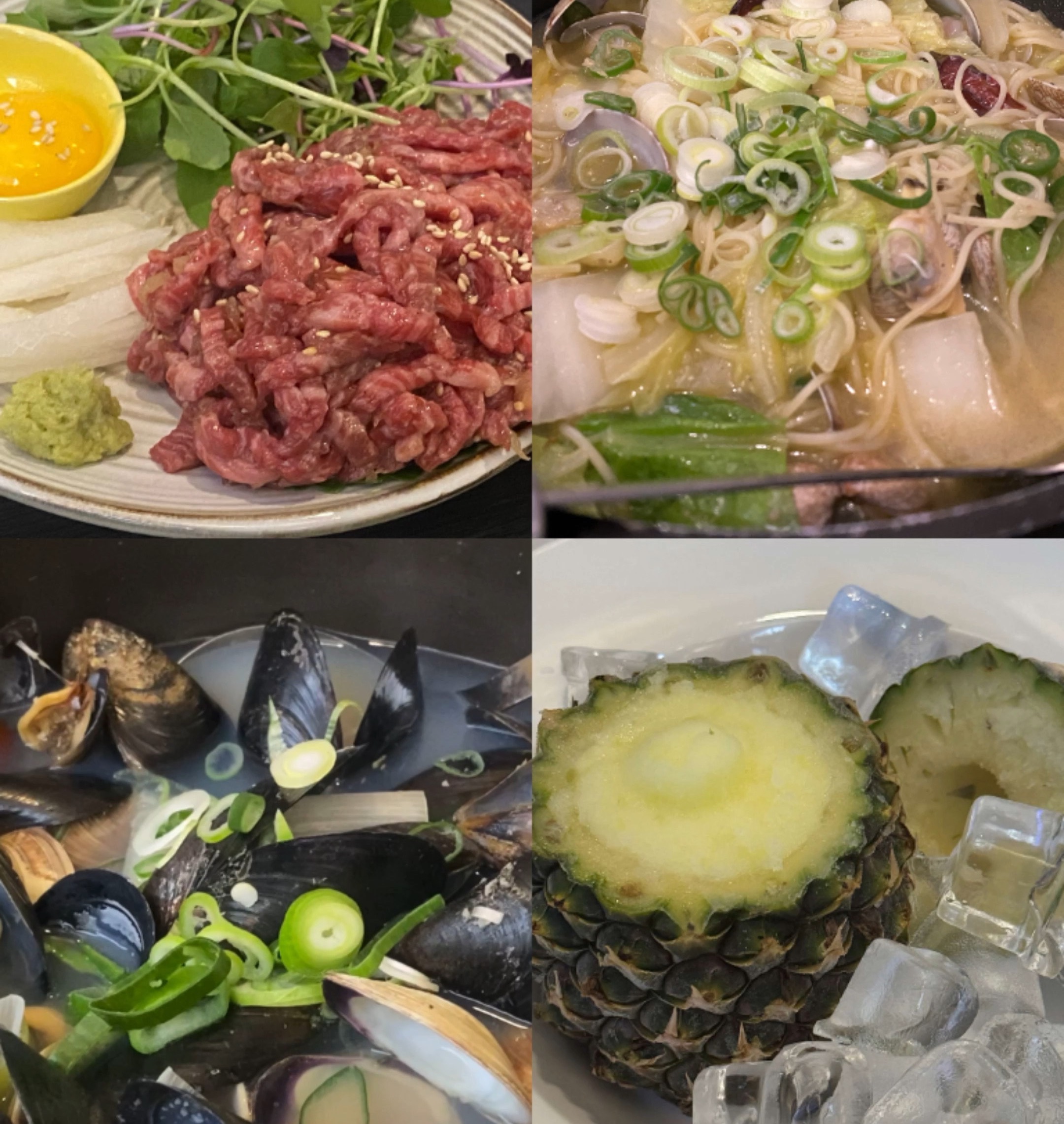 육회 2인 플레터