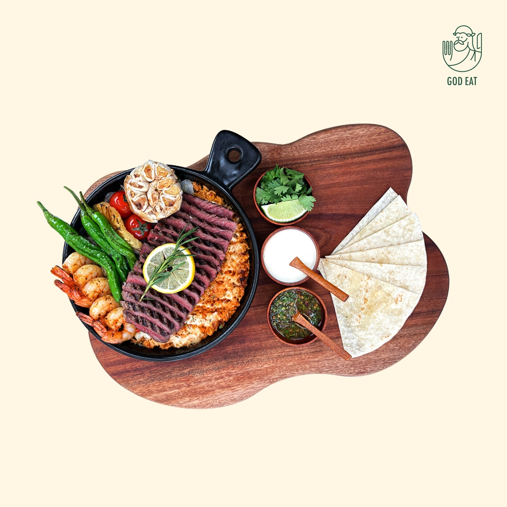 리얼 스테이크 파히타