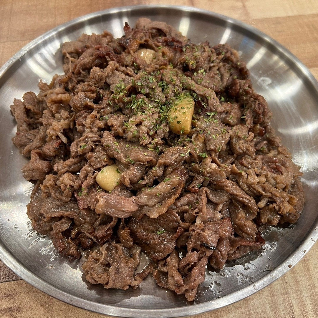 소숯불고기 1인분 (2인분이상가능)