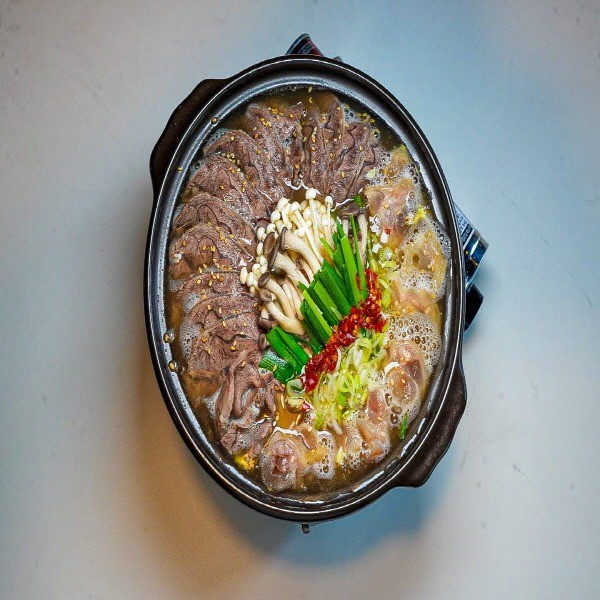 스지수육전골(소)