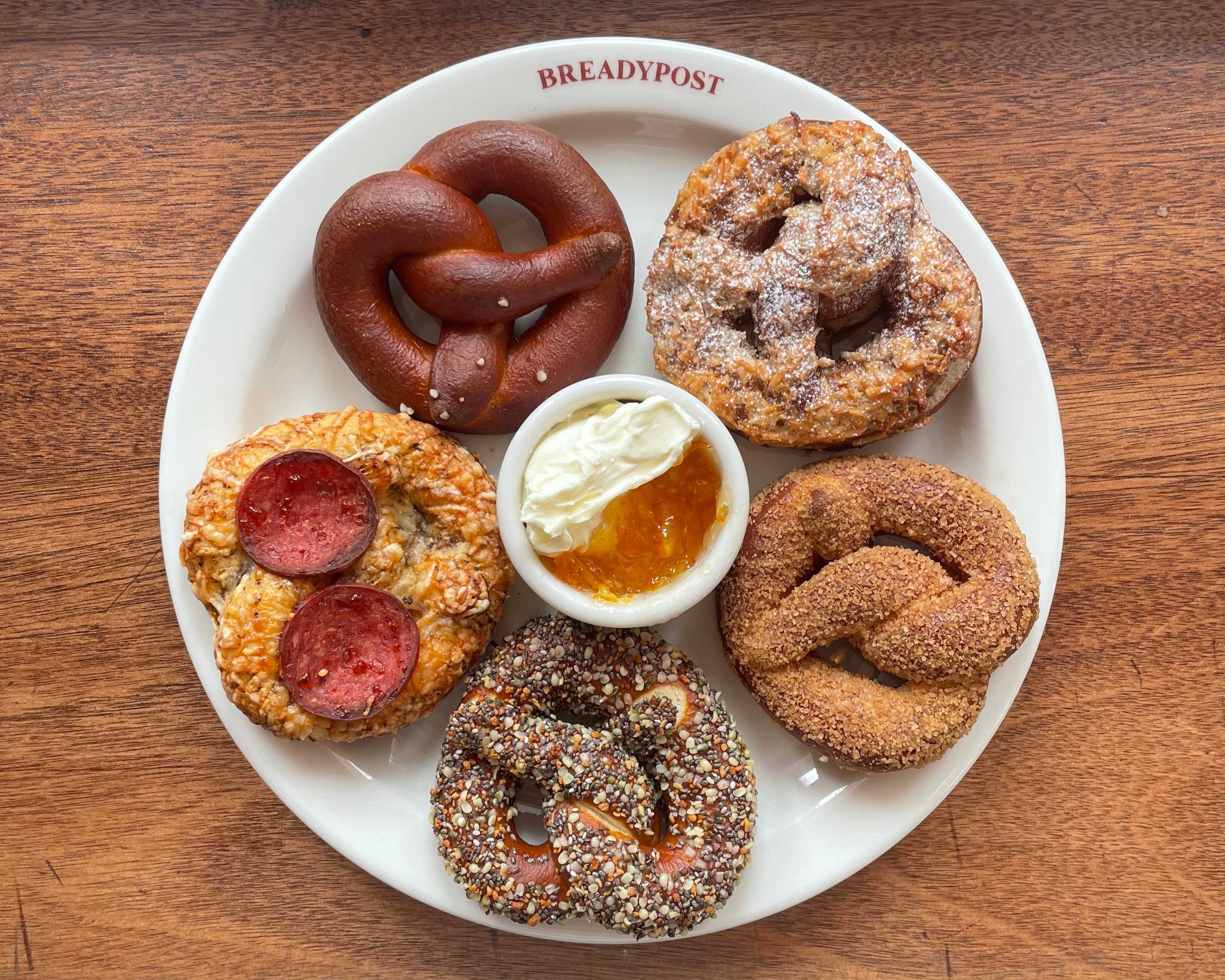 Mini pretzel set