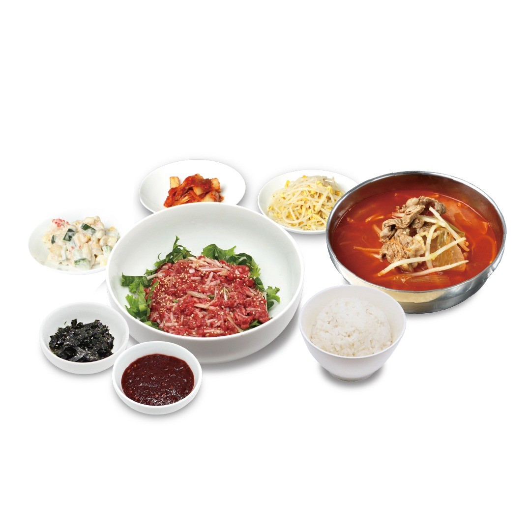투뿔한우 육회비빔밥+투뿔한우뭇국