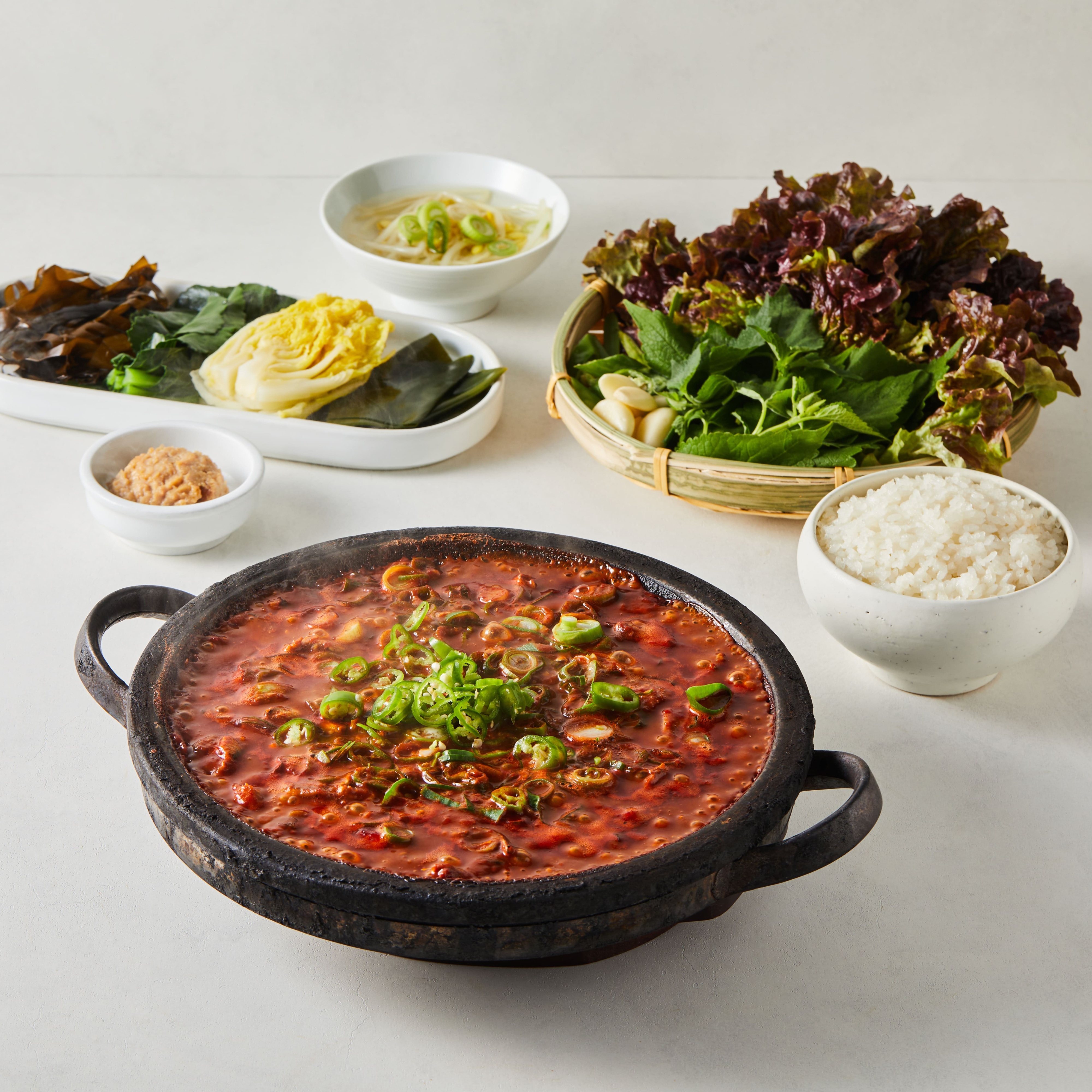 멸치쌈밥