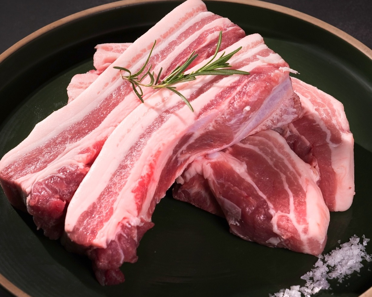 통삼겹살