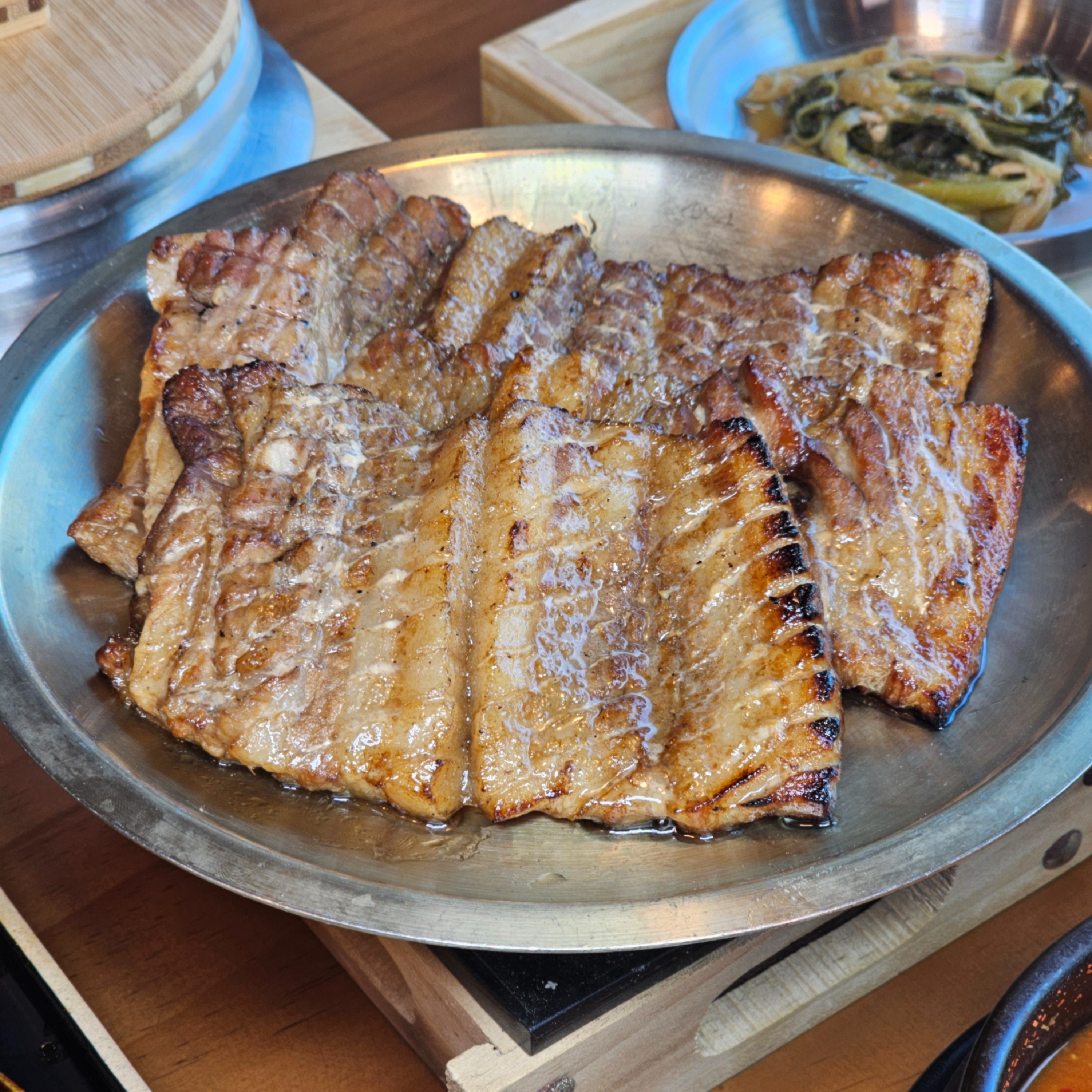 가마솥밥 석쇠돼지갈비 정식