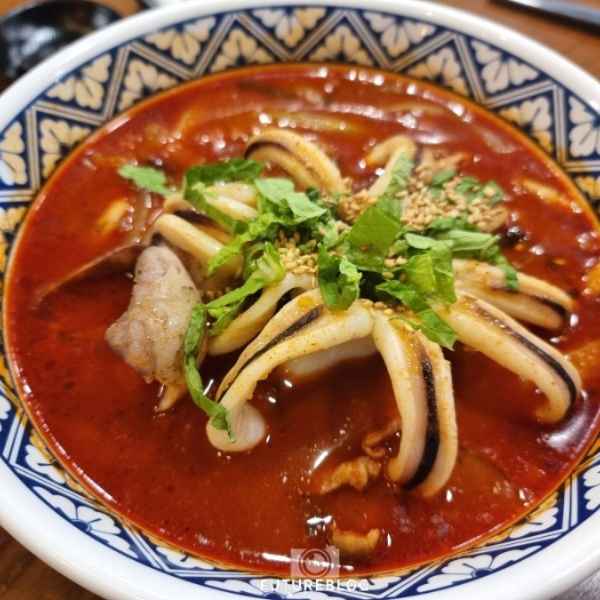 통오징어짬뽕