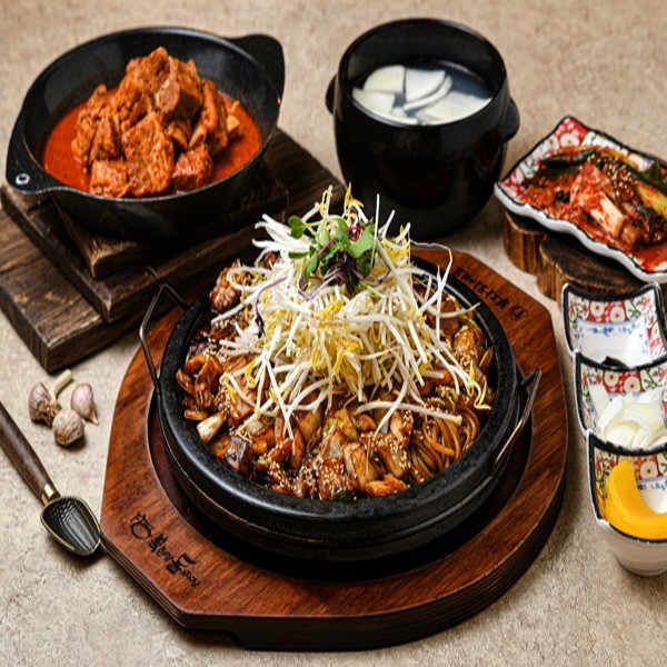 돌짜장 큰중+매운갈비찜 미니