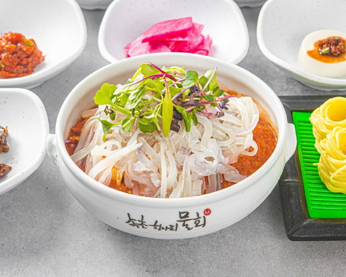 오징어물회