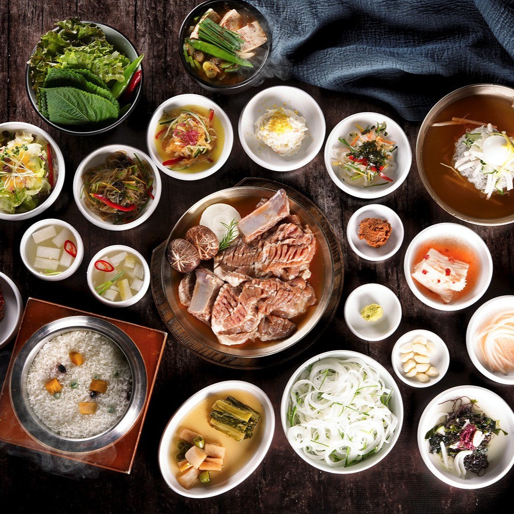 금돈 본 양념 갈비 한상
