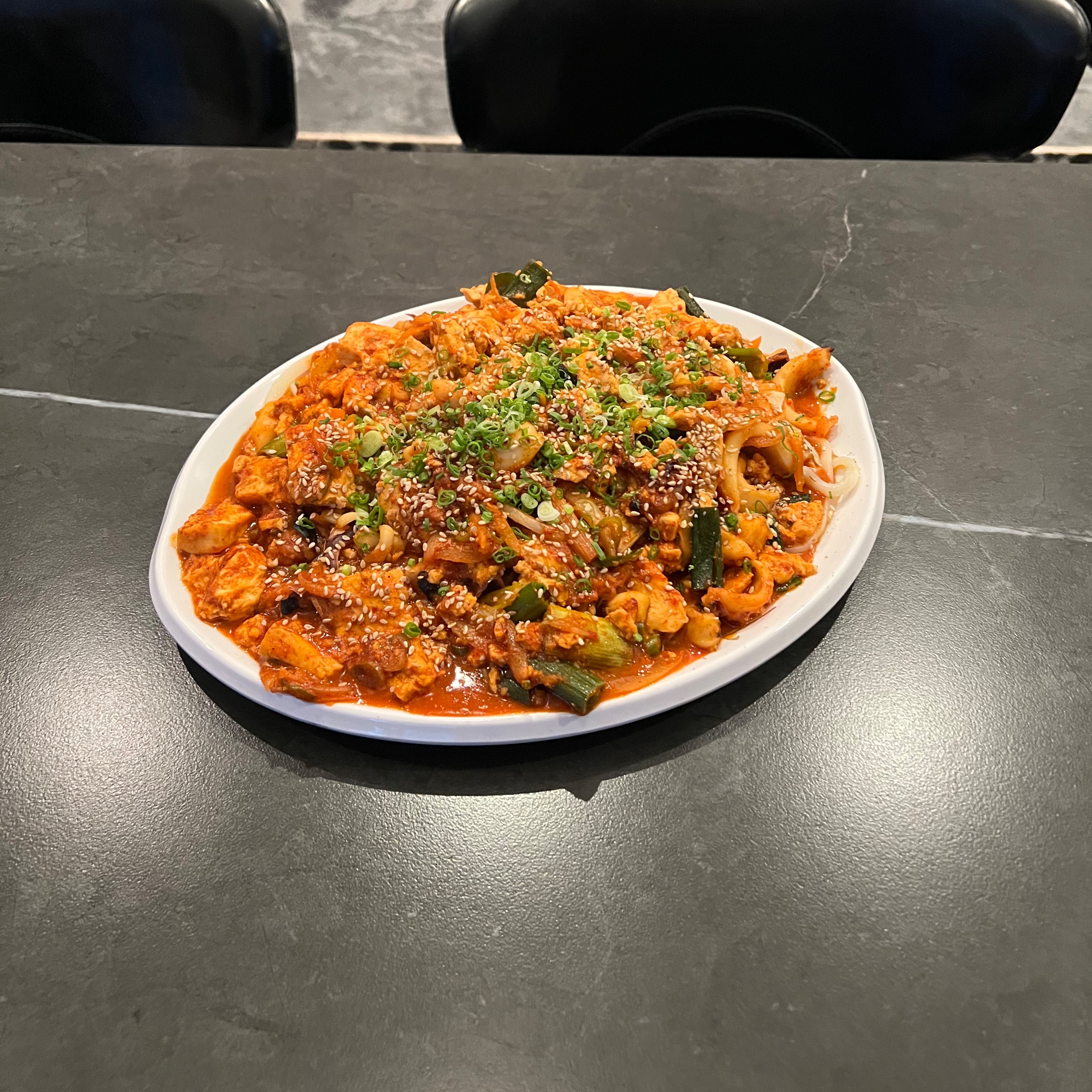 갑오징어 두부두루치기