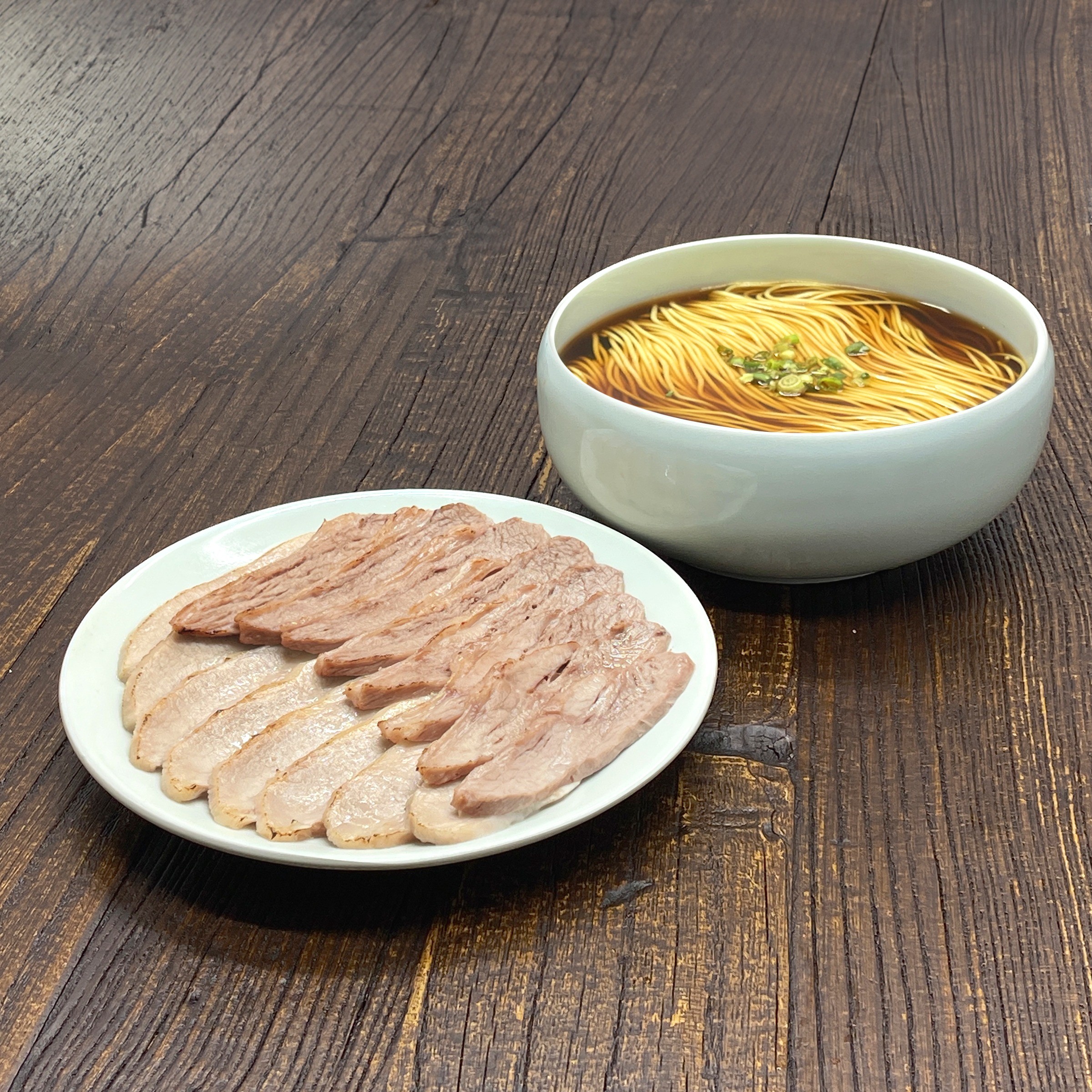 항정&가브리살 수육과 간장국수