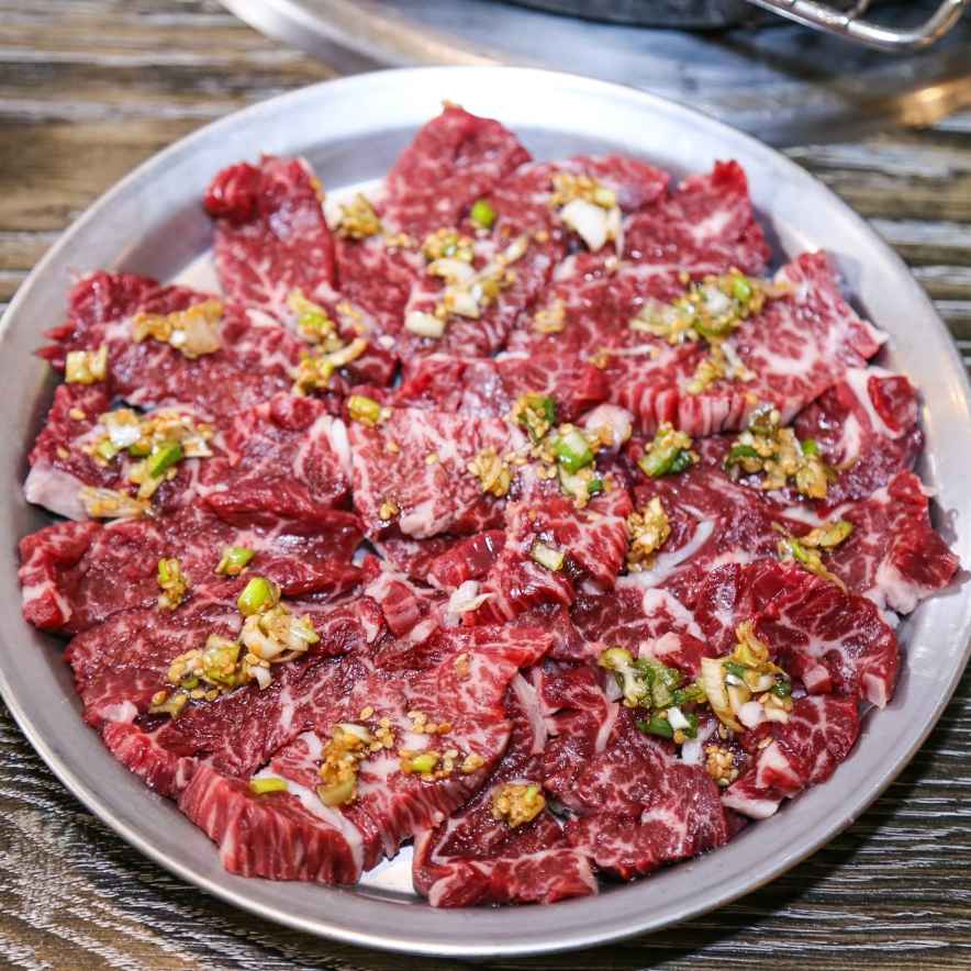 한우 치마살 양념구이 110g