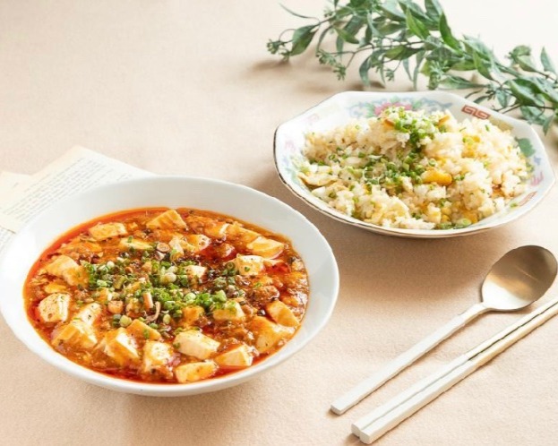 마파두부&볶음밥 (1인분 세트) Mapo Tofu& Fried Rice (For one)
