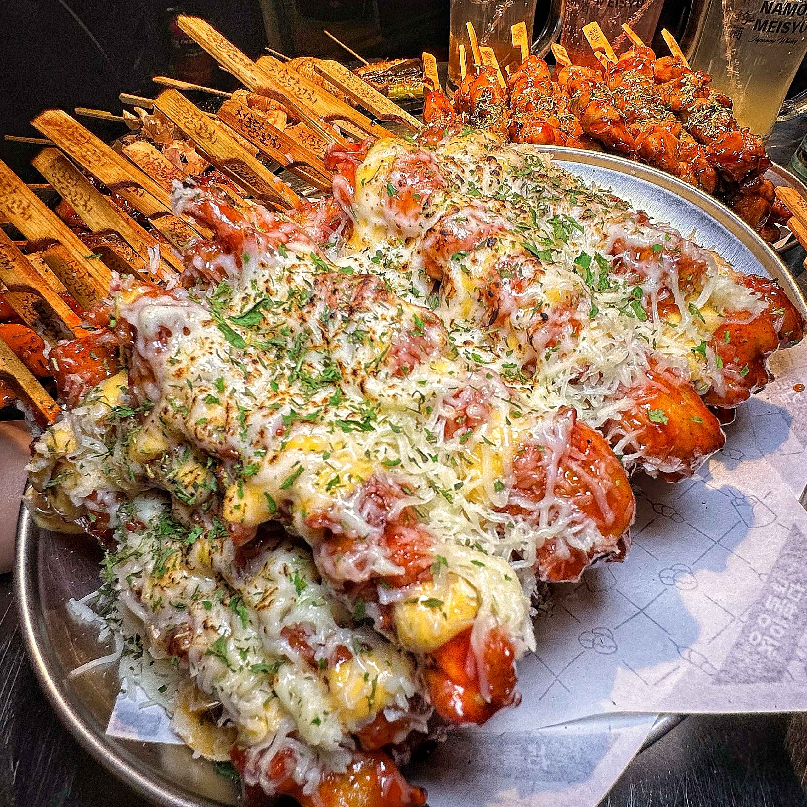 더블치즈닭꼬치
