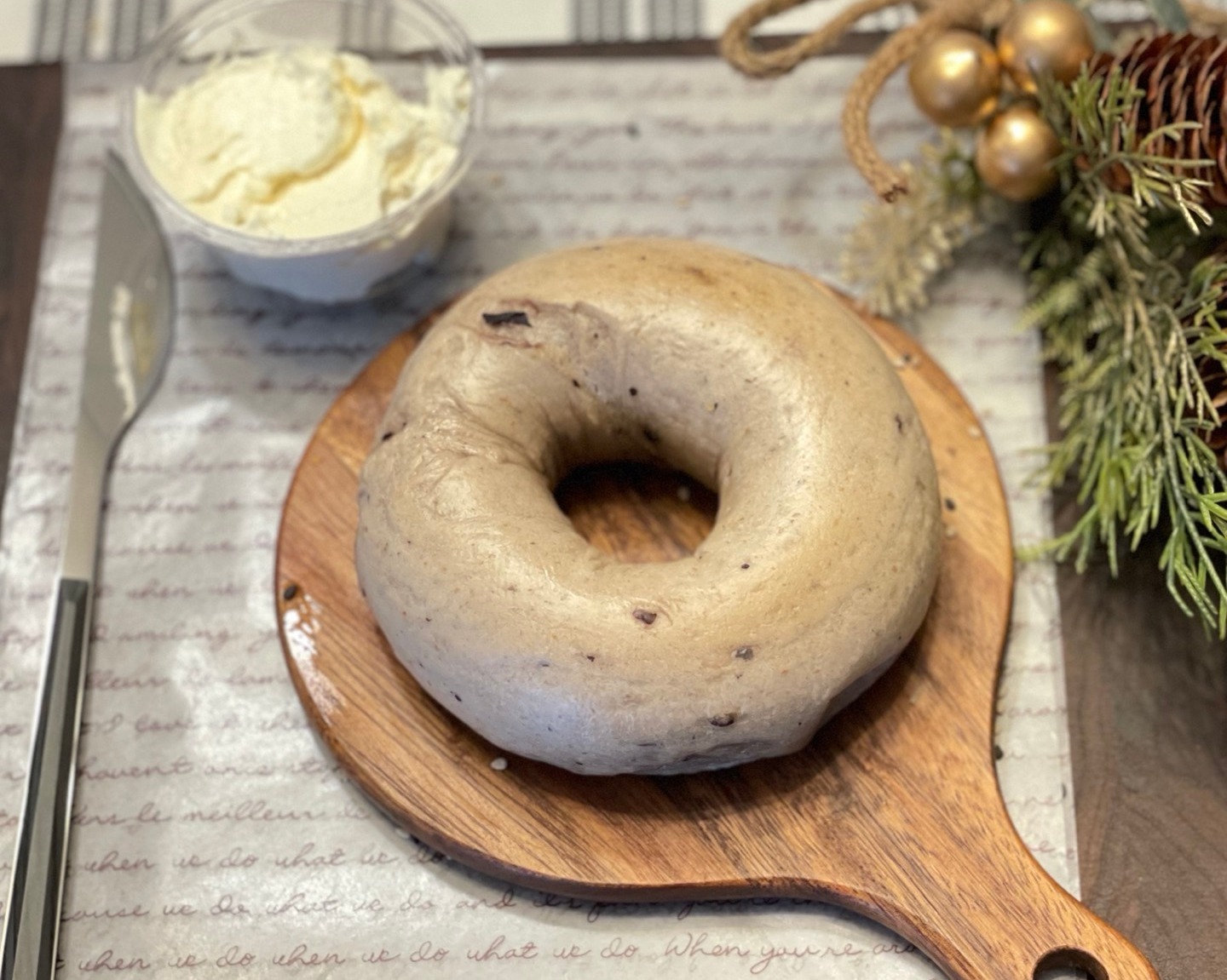 블루베리 베이글