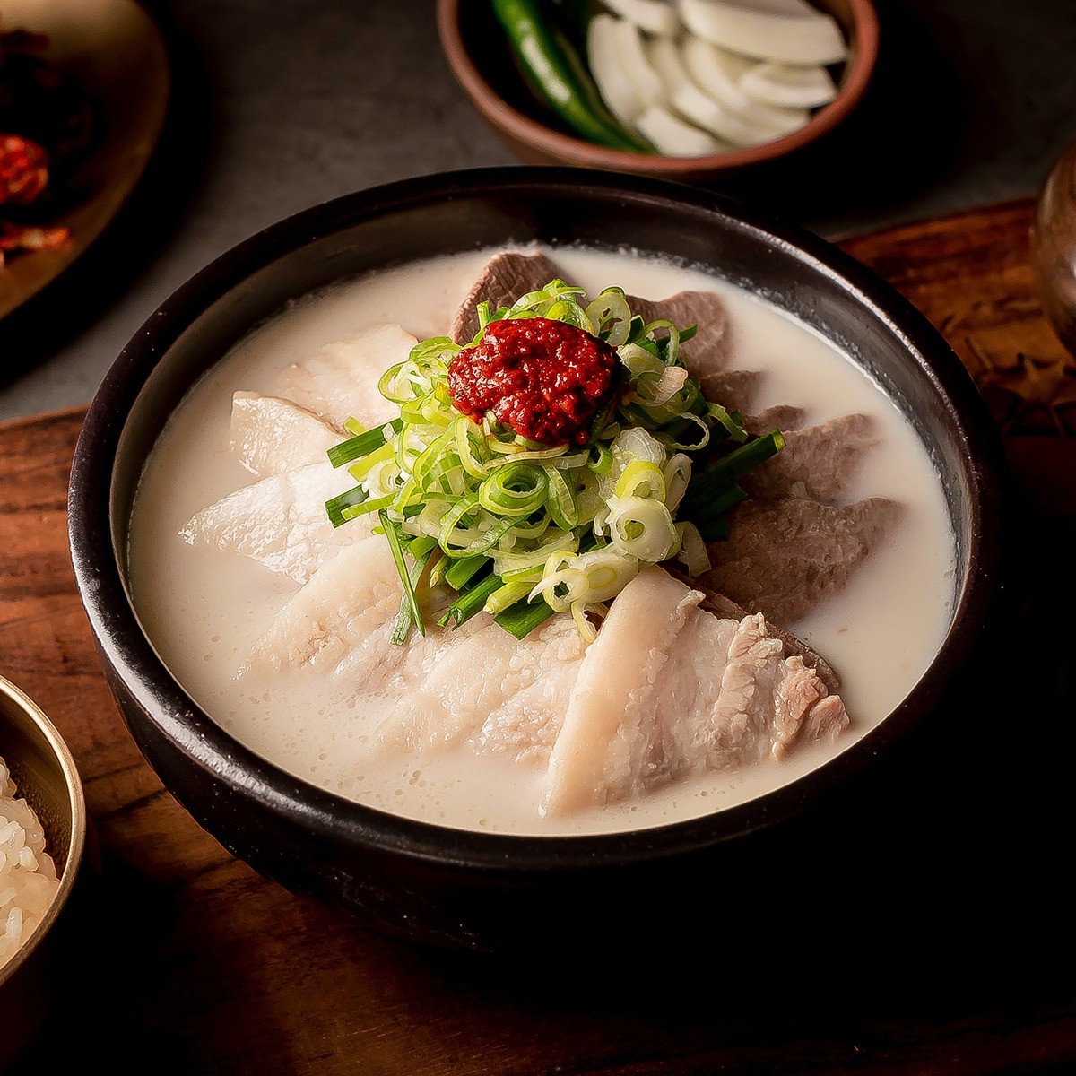 고기국밥 (Pork soup)